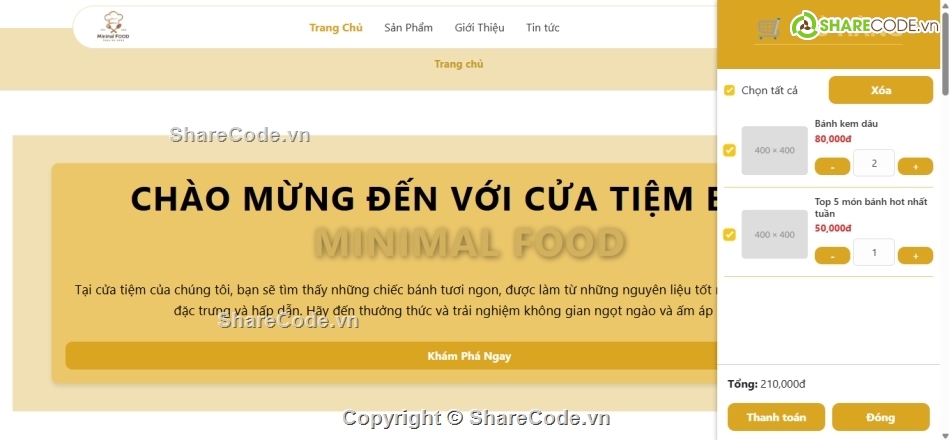 Source code web,giao diện web,giao diện bán bánh,giao diện,code web,share code web reactjs